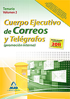 Libro :CUERPO EJECUTIVO CORREOS P. INTERNA V. 2 de VV.AA.