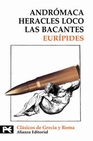 Libro :ANDRMACA. HERACLES LOCO.  LAS BACANTES de Autor no disponible