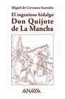 Libro :EL INGENIOSO HIDALGO DON QUIJOTE DE LA MANCHA de Autor no disponible