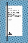 Libro :EL AMANTE DE LADY CHATTERLEY de DAVID HERBERT LAWRENCE