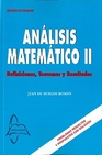 Libro :ANLISIS MATEMTICOS II de Burgos Romn, Juan de