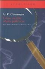 Libro :CMO ESCRIBIR RELATOS POLICACOS de Chesterton, G.K.