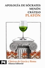Libro :APOLOGA DE SCRATES. MENN. CRTILO de VV.AA.
