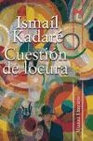 Libro :CUESTIN DE LOCURA de Kadar, Ismal