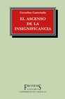 Libro :EL ASCENSO DE LA INSIGNIFICANCIA de Castoriadis, Cornelius