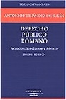 Libro :DERECHO PBLICO ROMANO de Fernndez de Bujn, Antonio