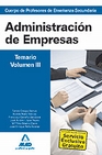 Libro :CUERPO DE PROFESORES ENSEANZAS SECUNDARIA.ADMINISTRACIN DE EMPRESAS TEMARIO. V de Nichols, Randall K