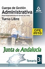 Libro :CUERPO DE GESTIN ADMINISTRATIVA [ADMINISTRACIN GENERAL (A2 1100) V.III de VV.AA.