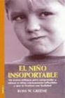 Libro :EL NIO INSOPORTABLE de Greene, Ross W.