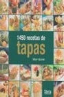 Libro :1450 RECETAS DE TAPAS de Iribarren, Mikel