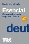 Libro :DICCIONARIO ESENCIAL ALEMN-ESPAOL/DEUTSCH-SPANISCH de -