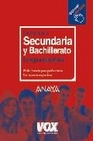 Libro :DICC. SECUNDARIA Y BACHILLERATO LENGUA ESPAOLA de VV.AA.